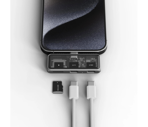 Satechi Mobile XR Hub with microSD Reader - mobilny adapter USB-C STHXRSDM - 1358276 - zdjęcie 5